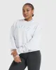 All Day Varsity Oversized Sweatshirt | Light Grey Marl sold by Oner Active