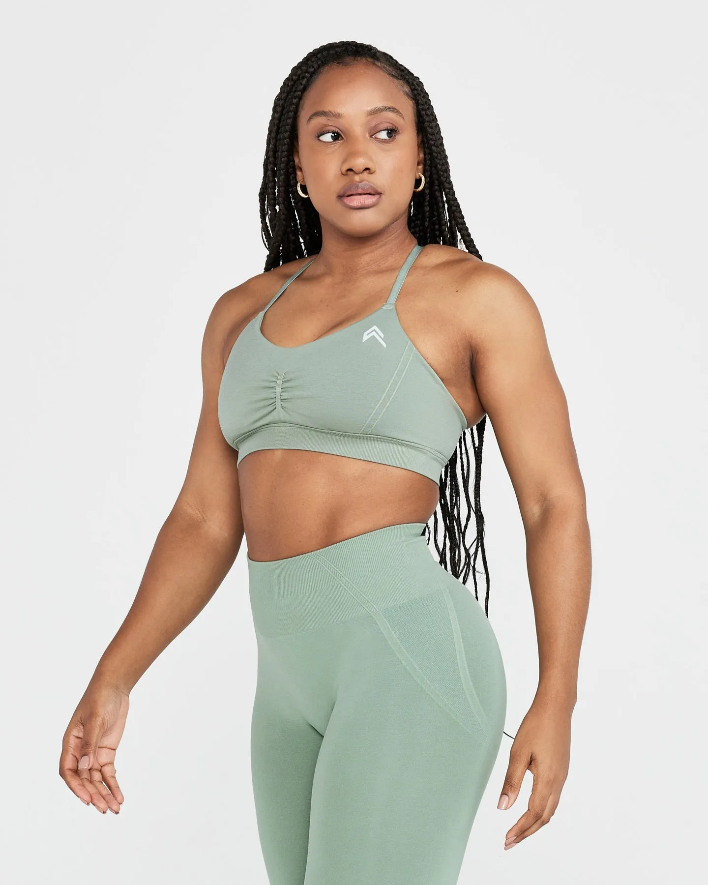 Effortless Micro Bralette | Sage sold by Oner Active product image thumbnail 3