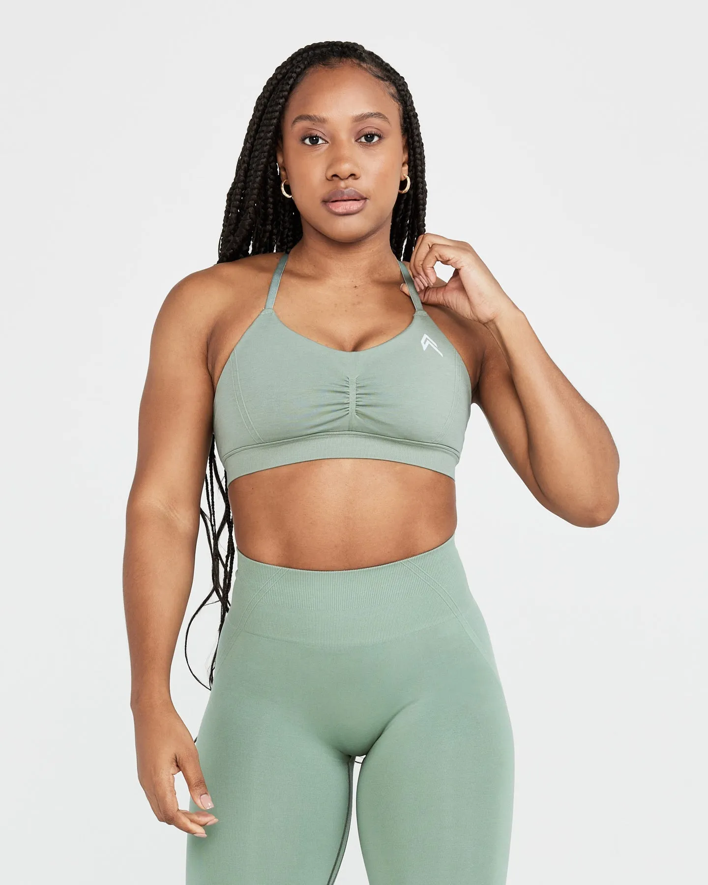Effortless Micro Bralette | Sage sold by Oner Active