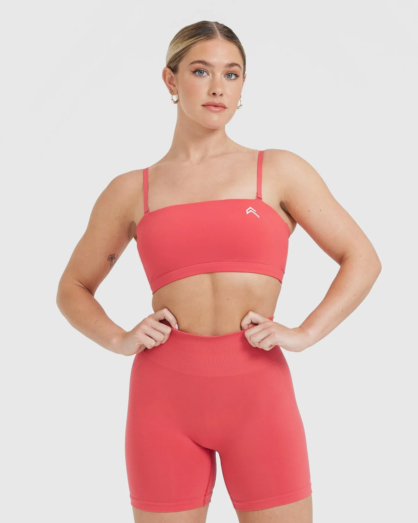 Everyday Bandeau Bralette | Sweet Red sold by Oner Active