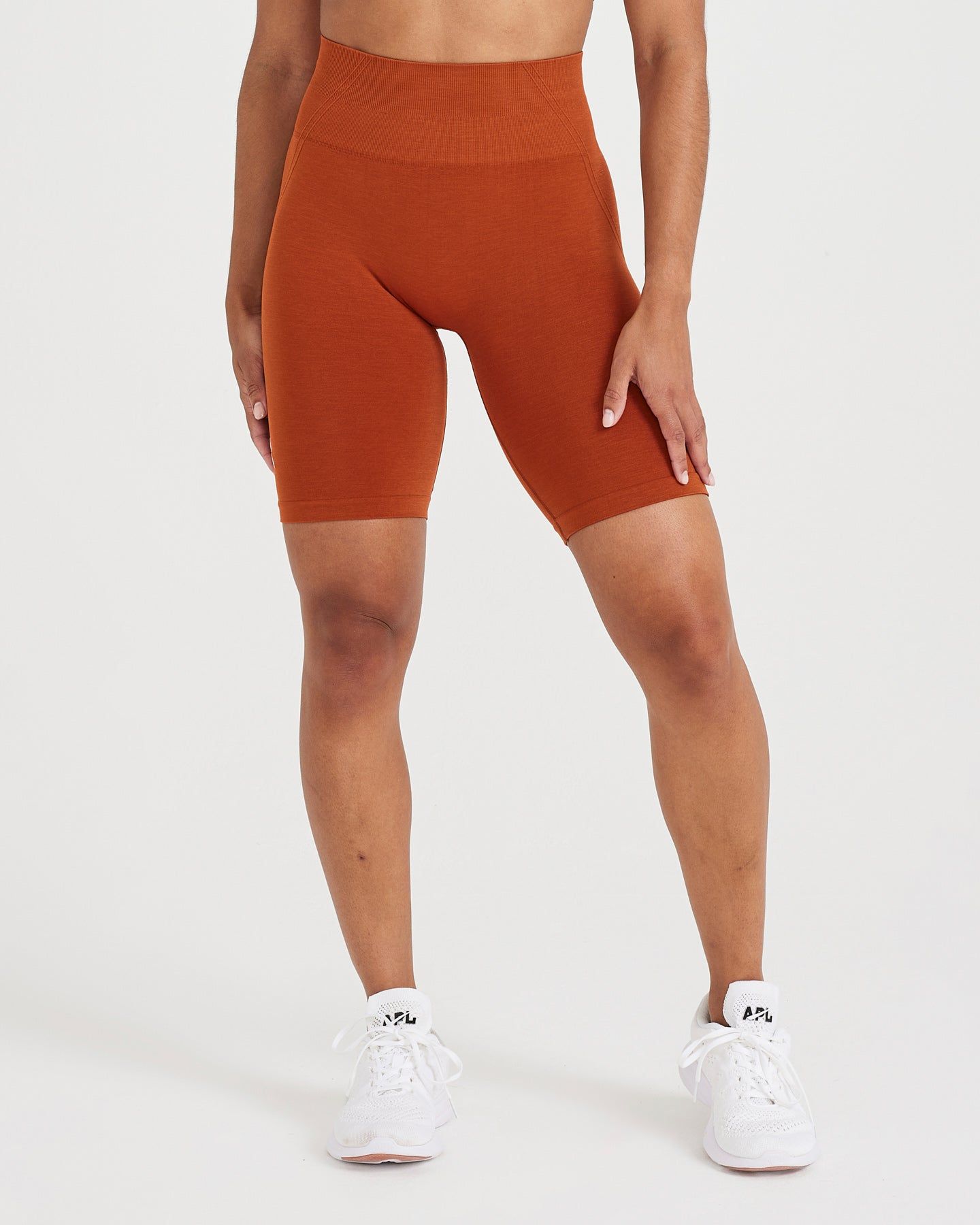 Effortless Seamless Cycling Shorts | Warm Copper sold by Oner Active