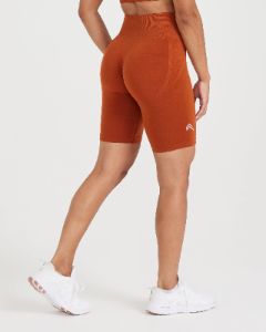 Effortless Seamless Cycling Shorts | Warm Copper sold by Oner Active