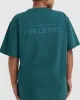 Classic Lifters Graphic Oversized Lightweight T-Shirt | Marine Teal sold by Oner Active