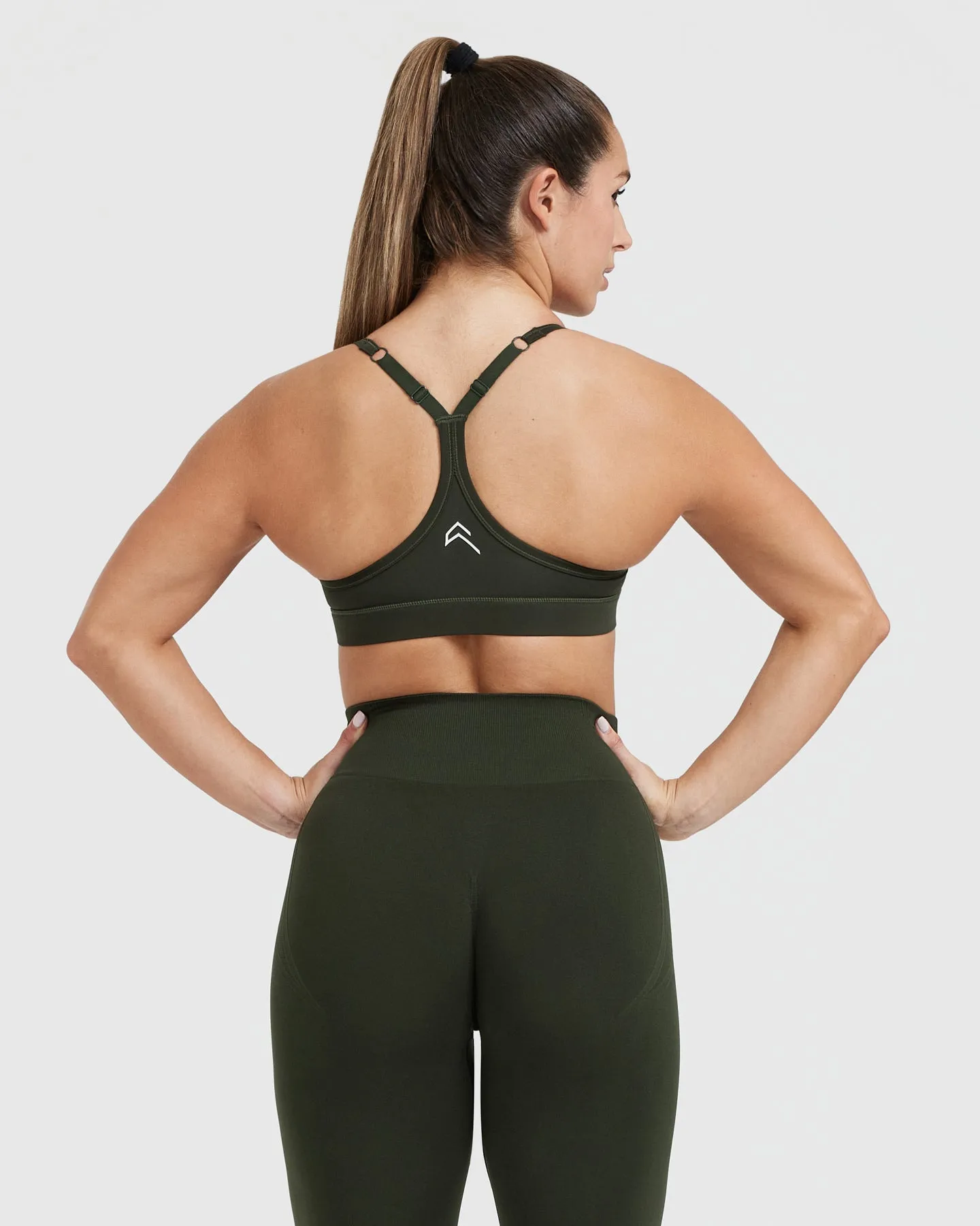 Everyday Sports Bra | Khaki sold by Oner Active product image thumbnail 2