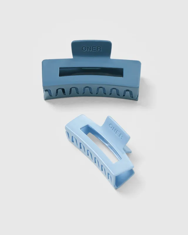 Hair Claws 2 Pack | Blue Multi sold by Oner Active