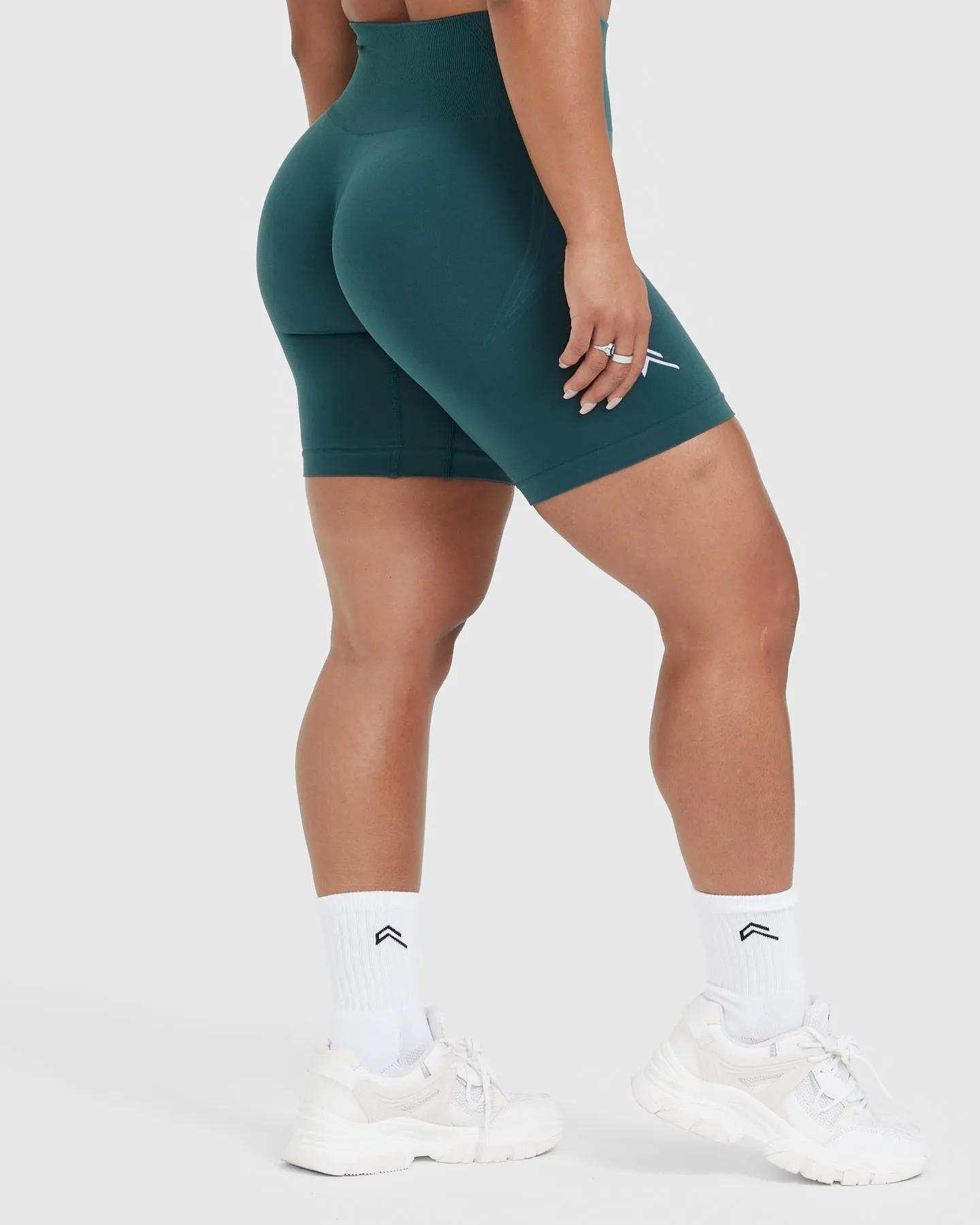 Effortless Seamless Shorts | Marine Teal sold by Oner Active product image thumbnail 2