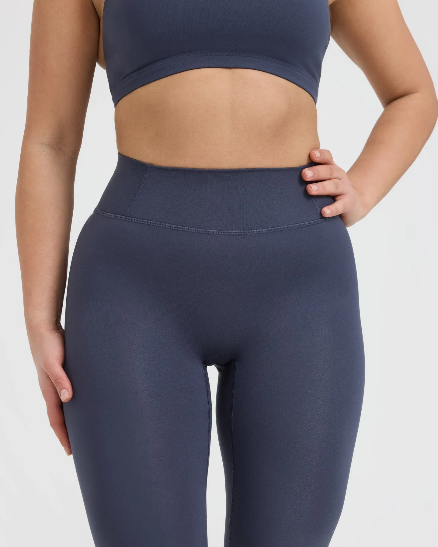 Timeless High Waisted Leggings | True Blue sold by Oner Active product image thumbnail 4