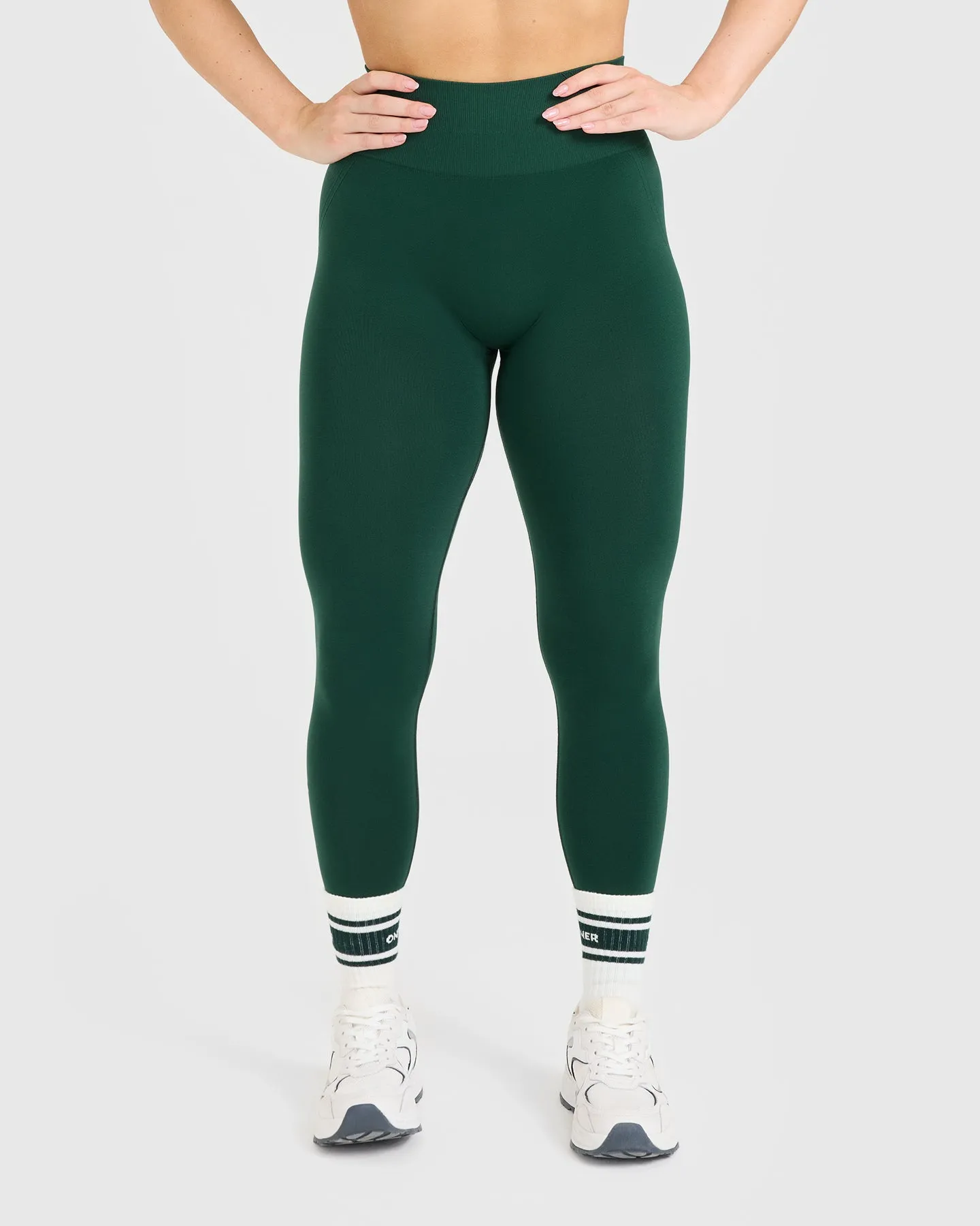 Effortless Seamless Leggings | Racing Green sold by Oner Active