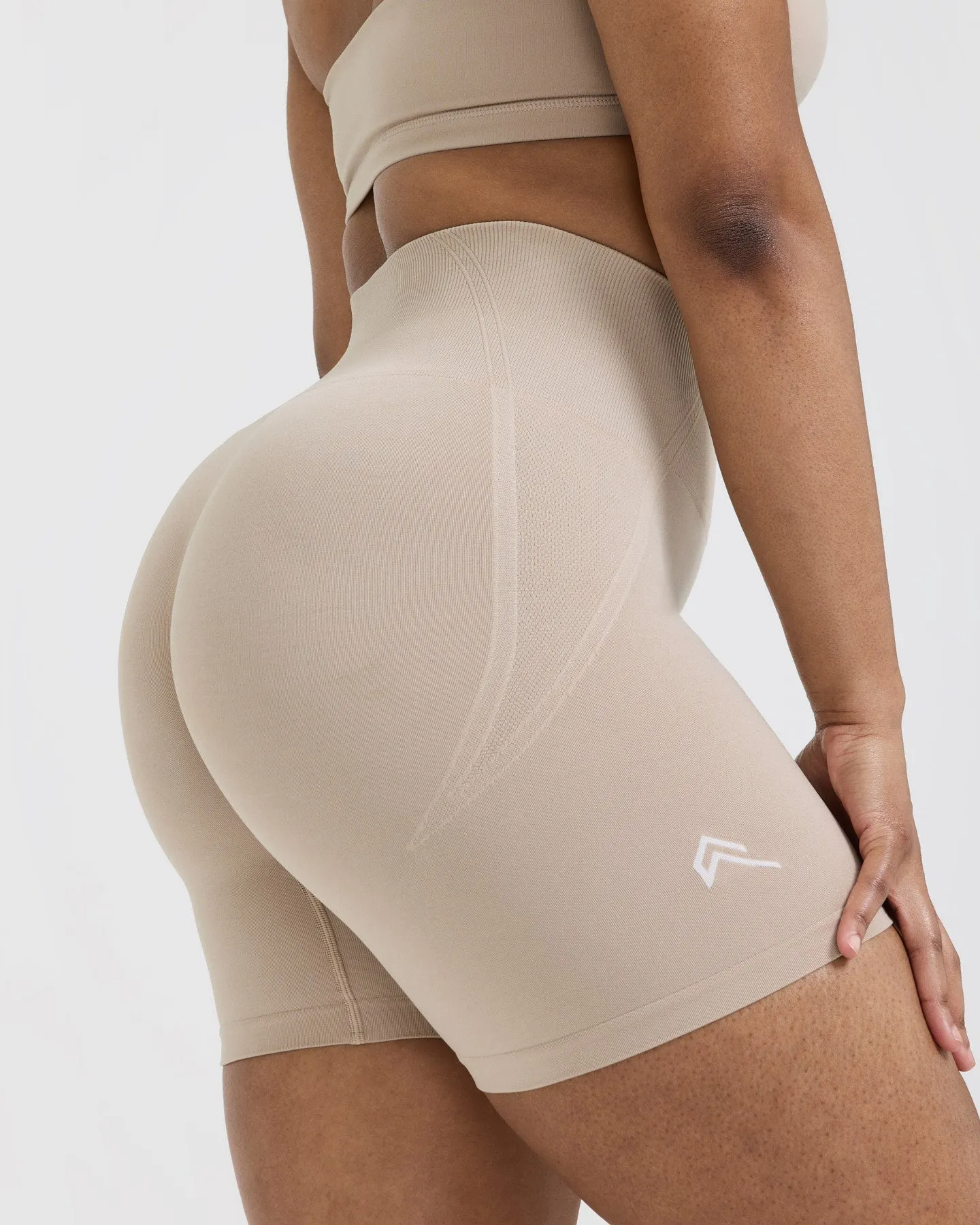 Effortless Seamless Shorts | Mushroom Brown sold by Oner Active product image thumbnail 5