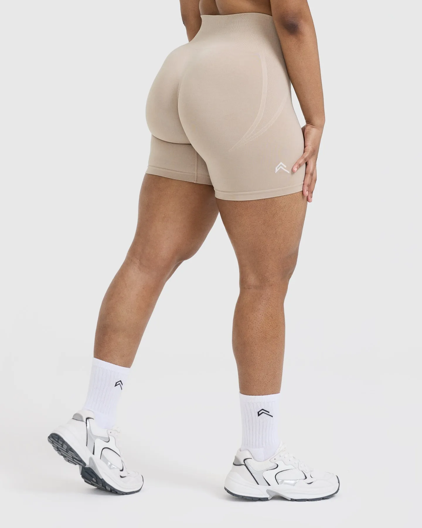 Effortless Seamless Shorts | Mushroom Brown sold by Oner Active product image thumbnail 2