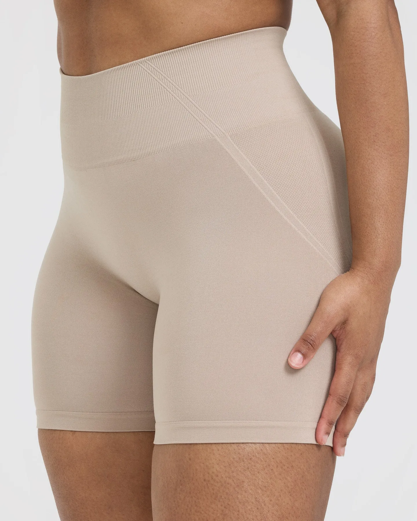 Effortless Seamless Shorts | Mushroom Brown sold by Oner Active product image thumbnail 4
