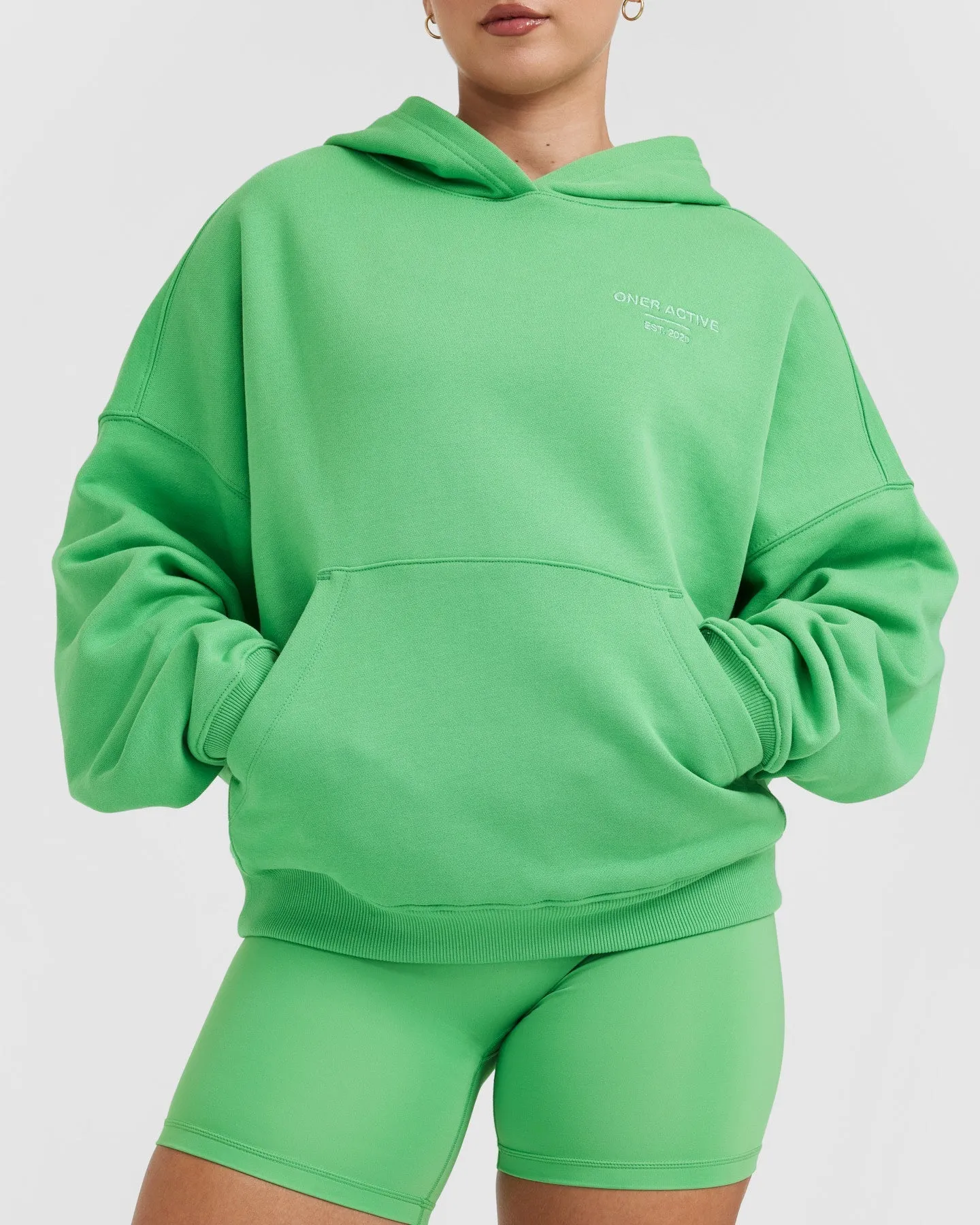 All Day Est 2020 Oversized Hoodie | Jade sold by Oner Active product image thumbnail 5