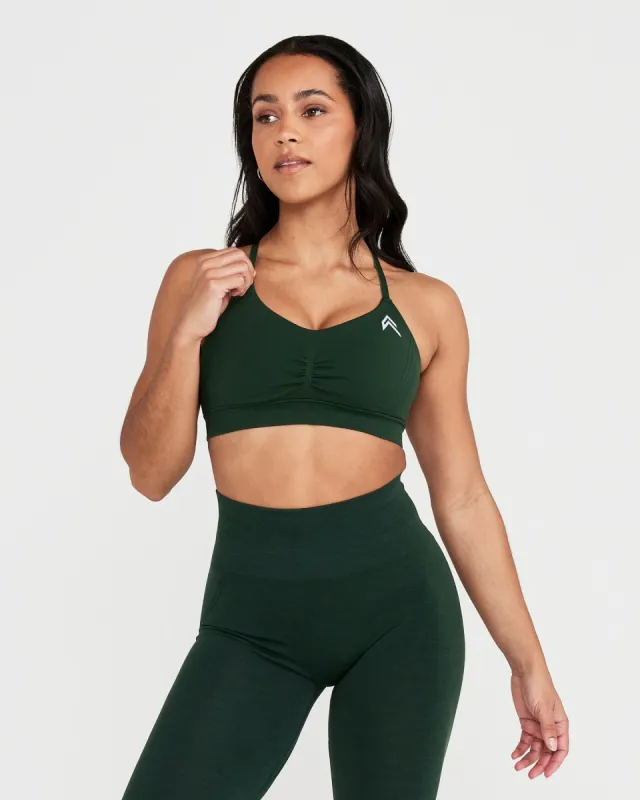 Effortless Micro Bralette | Evergreen sold by Oner Active