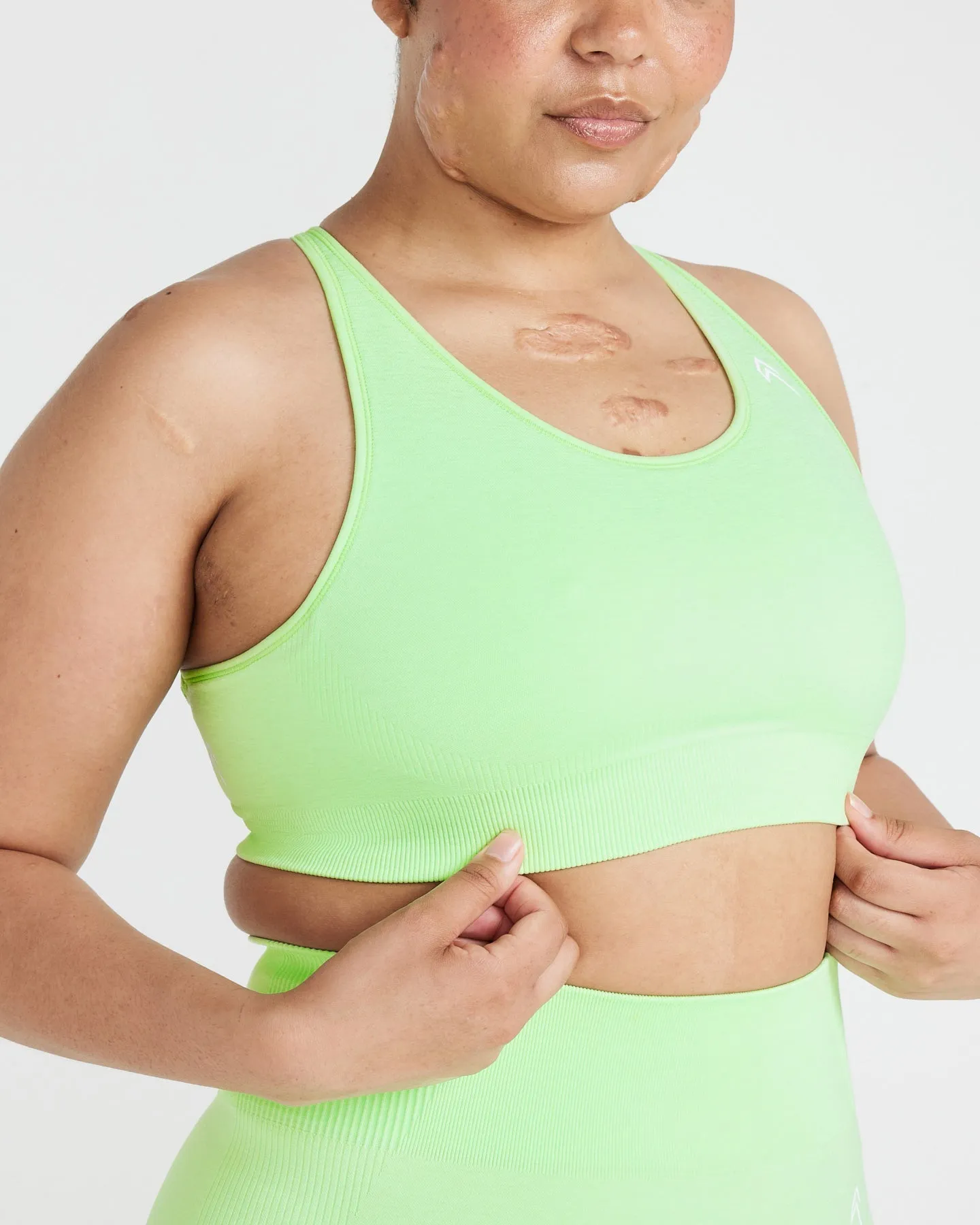 Classic Seamless 2.0 Bralette | Zest Marl sold by Oner Active product image thumbnail 4