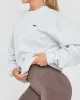 Foundations Crew Neck Sweatshirt | Light Grey Marl sold by Oner Active