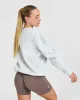 Foundations Crew Neck Sweatshirt | Light Grey Marl sold by Oner Active