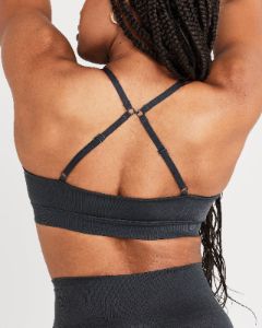 Effortless Micro Bralette | Coal sold by Oner Active