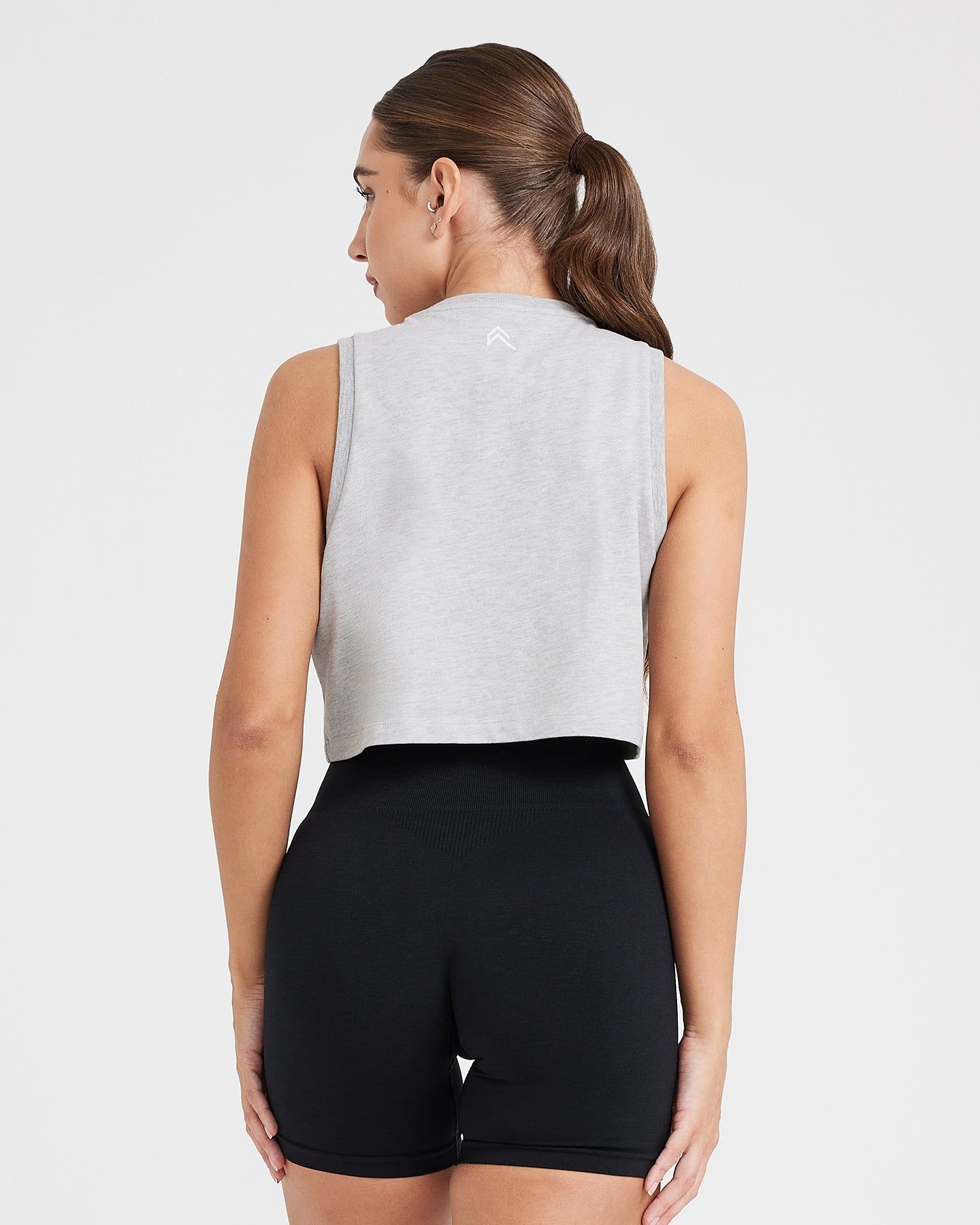 Graphic Jersey Tank | Silver Marl sold by Oner Active product image thumbnail 2