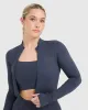 Timeless Crop Jacket | True Blue sold by Oner Active
