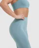 Effortless Seamless Leggings | Steel Blue sold by Oner Active