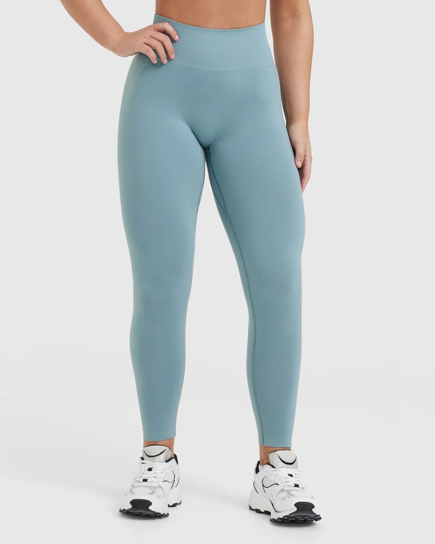 Effortless Seamless Leggings | Steel Blue sold by Oner Active