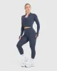 Timeless Crop Jacket | True Blue sold by Oner Active