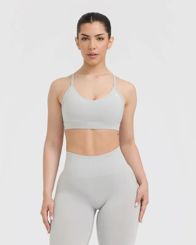 Everyday Sports Bra | Light Grey sold by Oner Active
