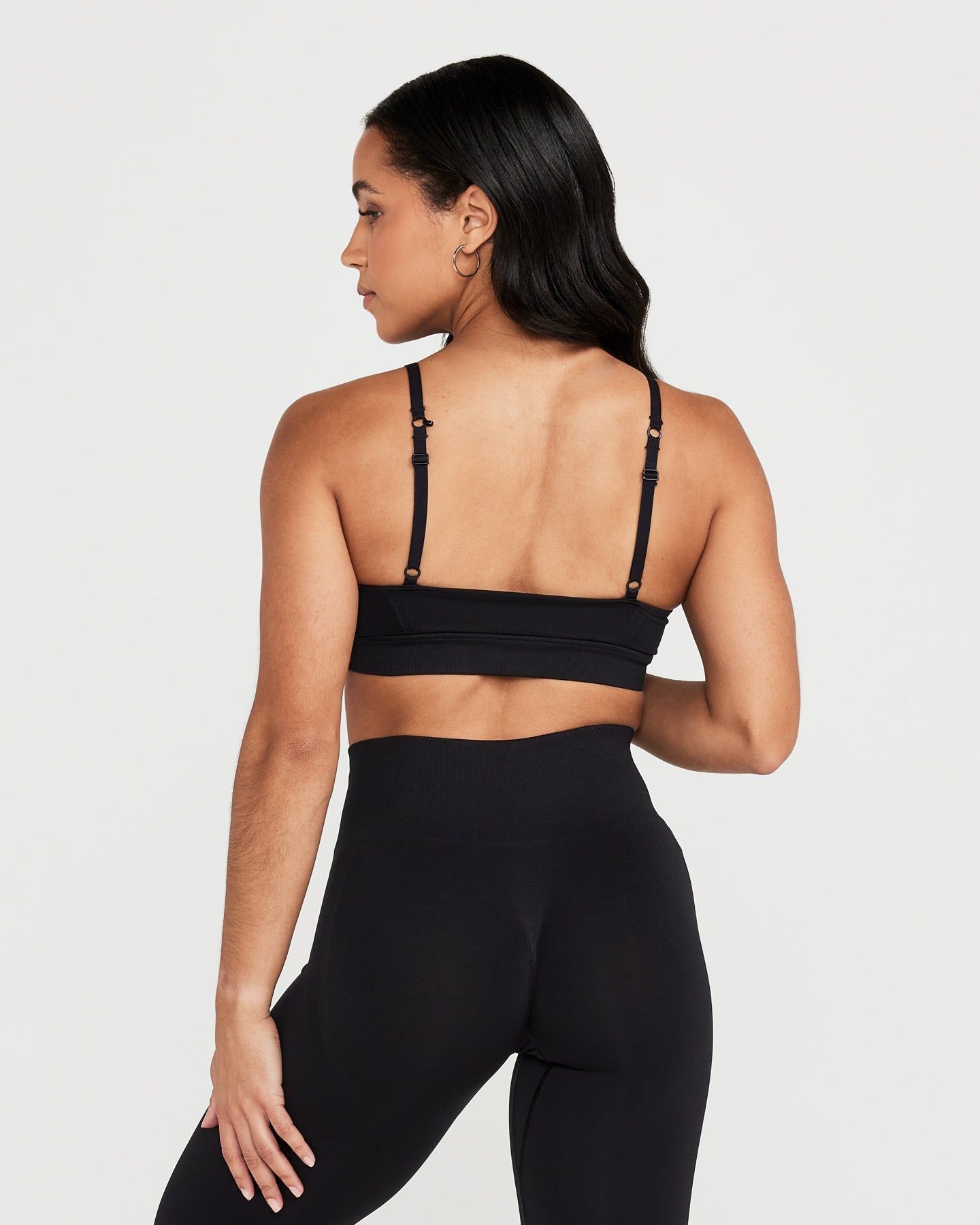 Effortless Micro Bralette | Black sold by Oner Active product image thumbnail 2