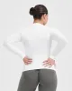 Go To Seamless Fitted Long Sleeve Top | White sold by Oner Active