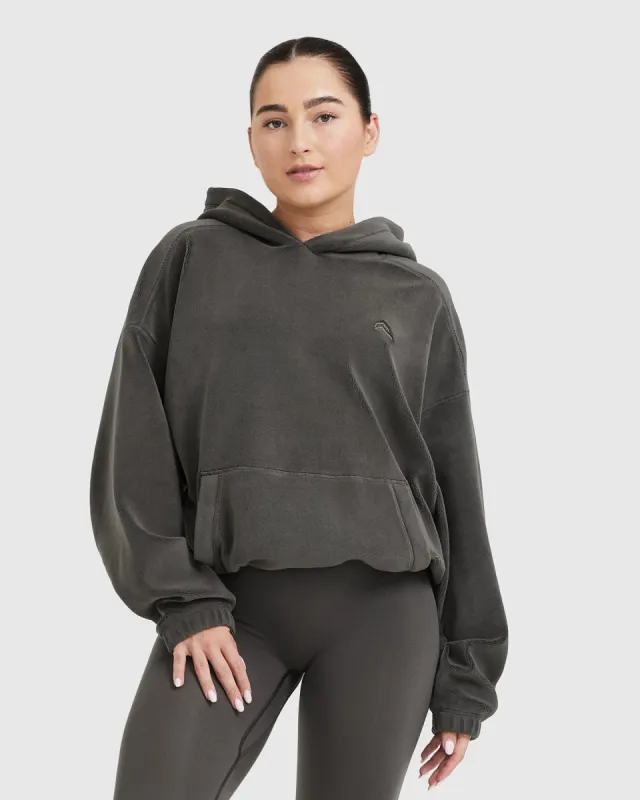 Fleece Oversized Hoodie | Deep Taupe sold by Oner Active