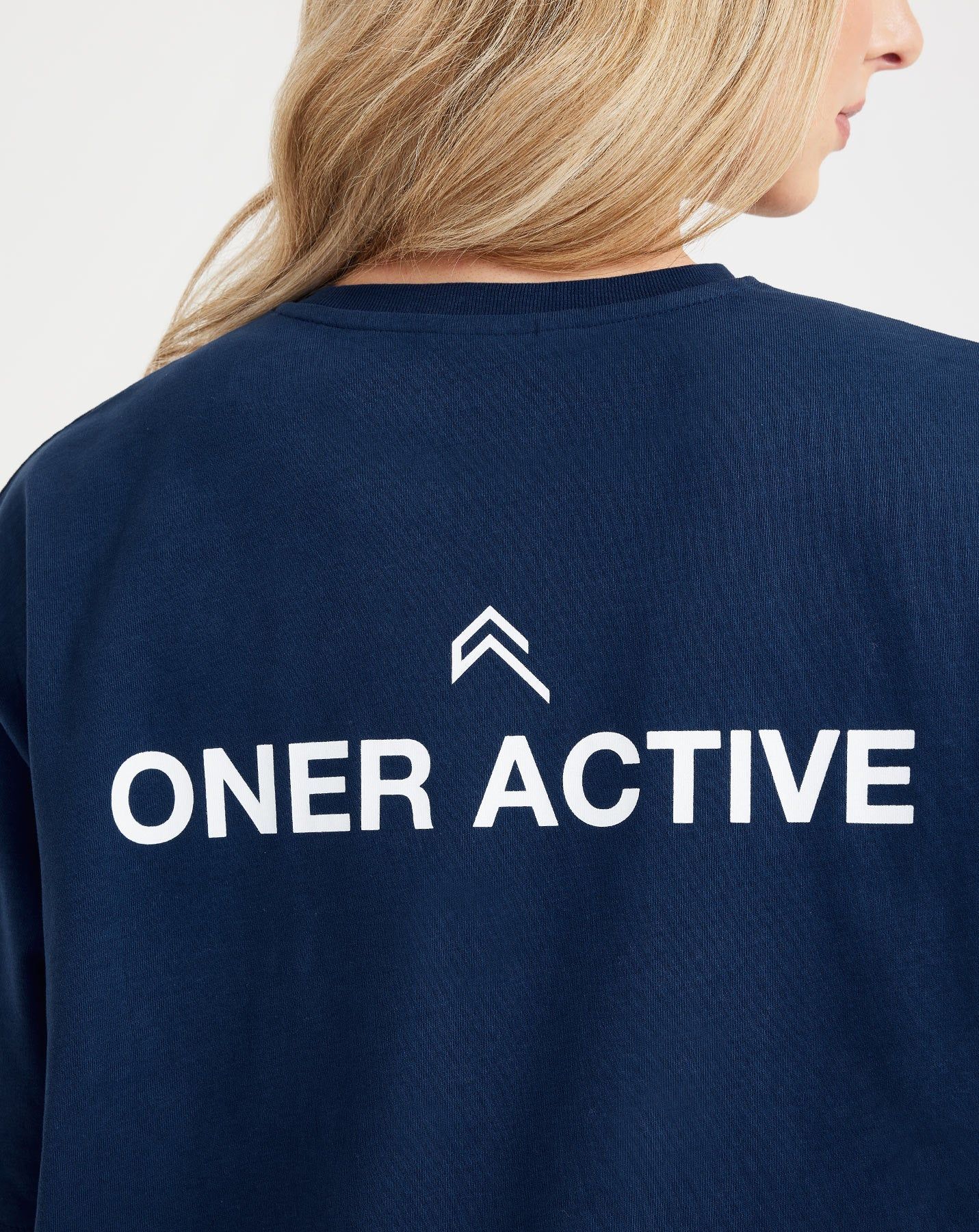 Graphic Oversized Short Sleeve Tee | Washed Midnight sold by Oner Active product image thumbnail 5