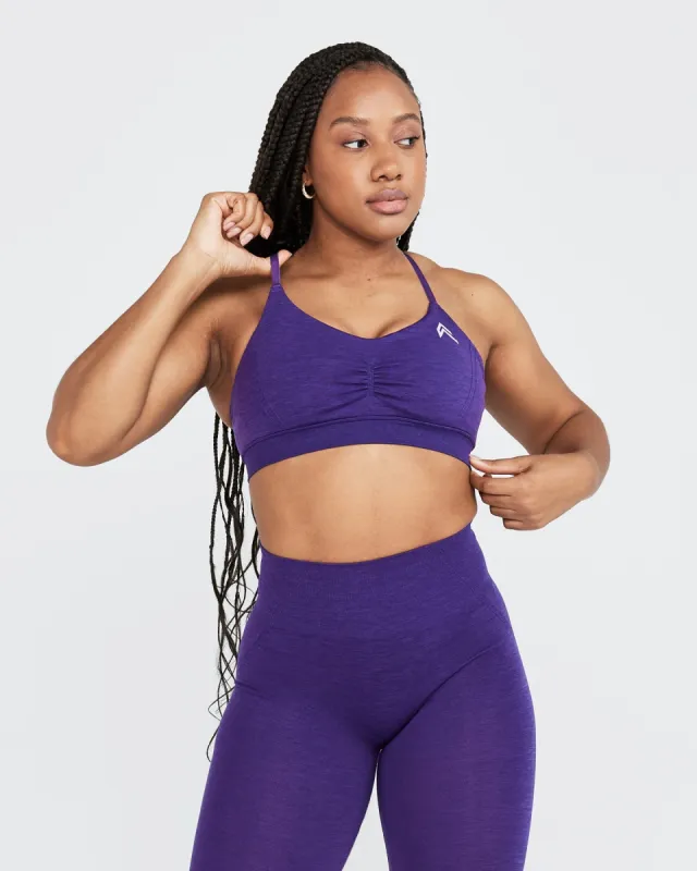 Effortless Micro Bralette | Amethyst sold by Oner Active