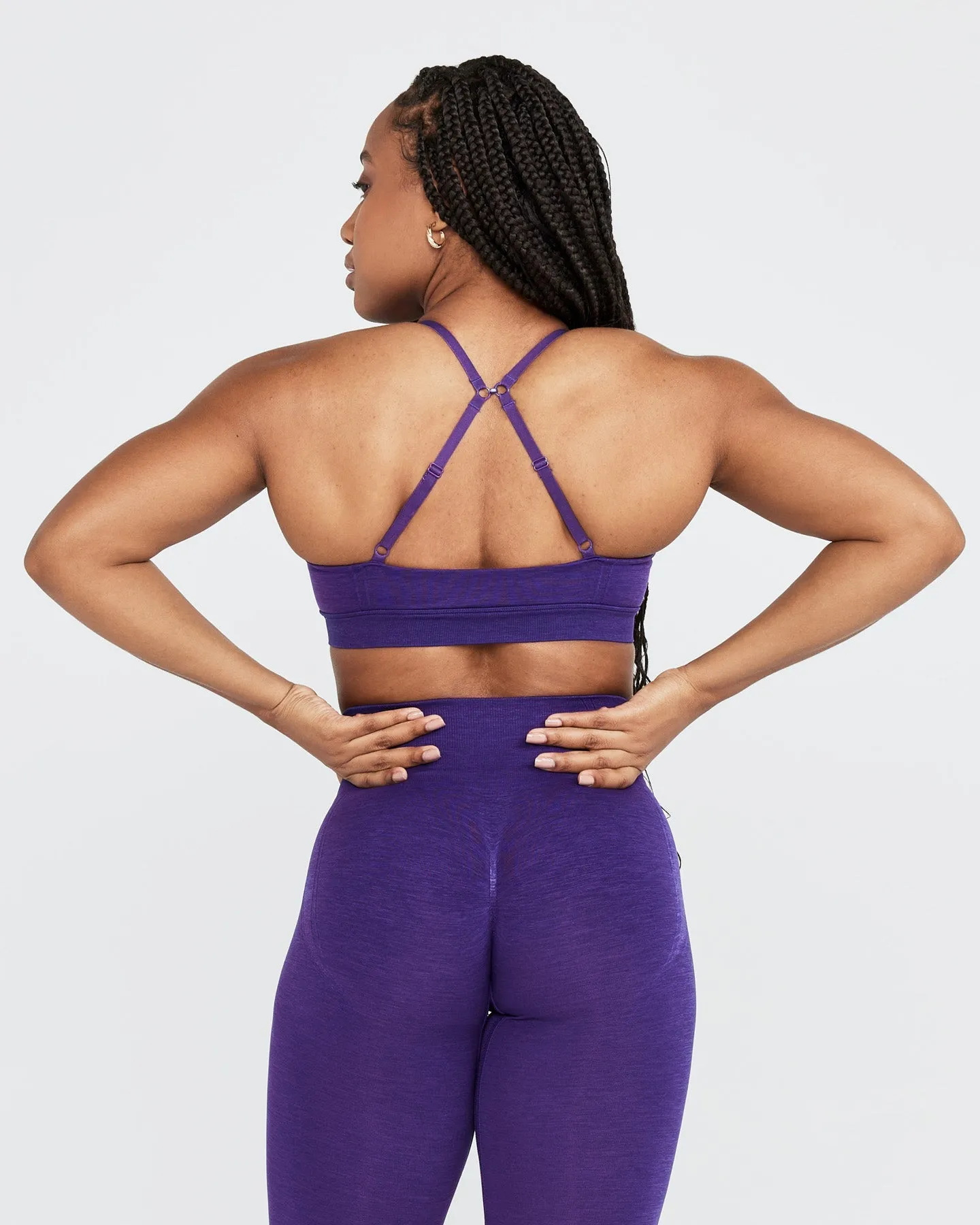 Effortless Micro Bralette | Amethyst sold by Oner Active product image thumbnail 2