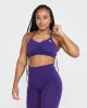 Effortless Micro Bralette | Amethyst sold by Oner Active