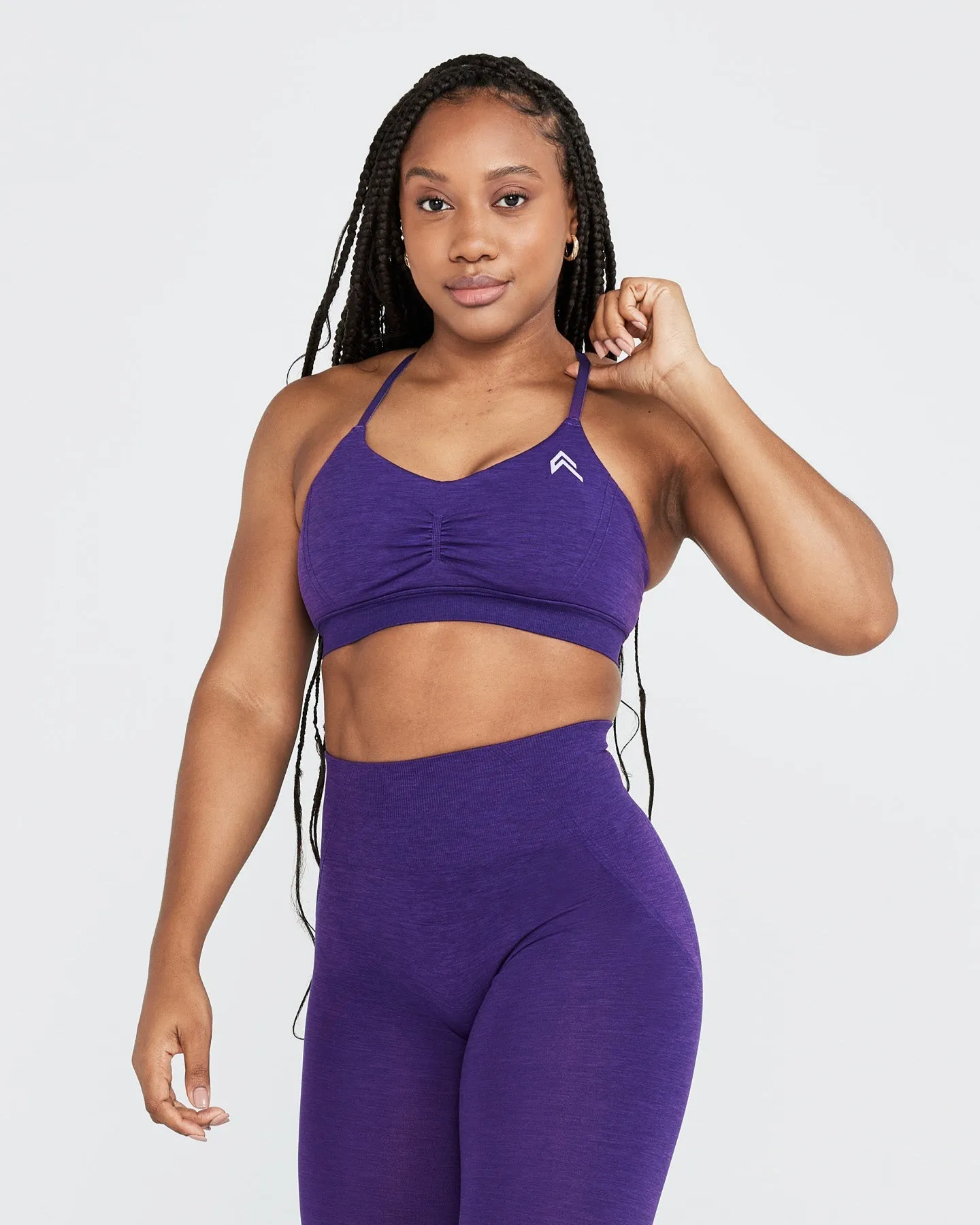 Effortless Micro Bralette | Amethyst sold by Oner Active product image thumbnail 3