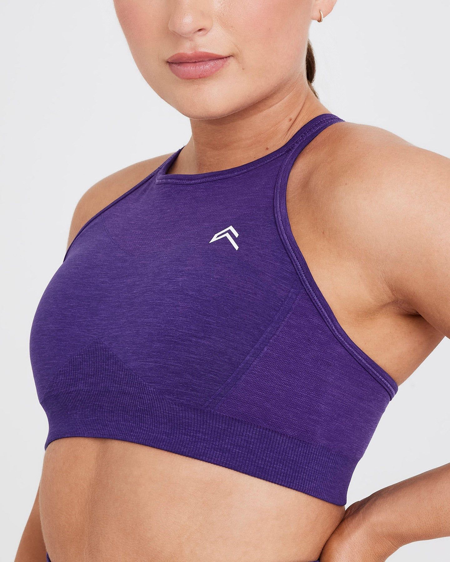 Effortless Seamless High Neck Bralette | Amethyst sold by Oner Active product image thumbnail 4