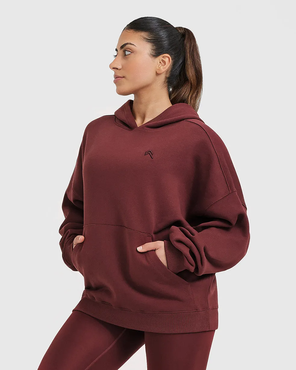 All Day Oversized Hoodie | Mulled Wine sold by Oner Active product image thumbnail 3