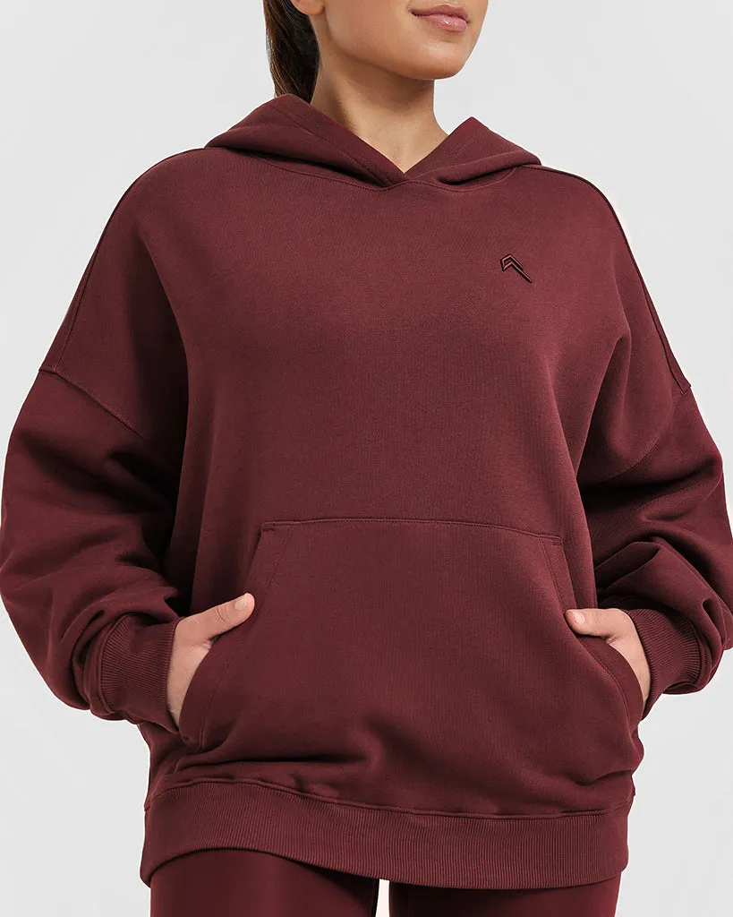 All Day Oversized Hoodie | Mulled Wine sold by Oner Active product image thumbnail 4