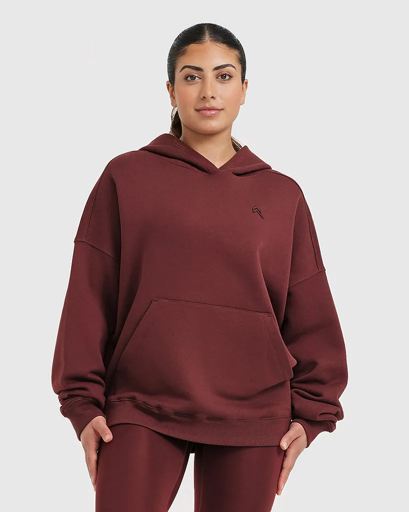 All Day Oversized Hoodie | Mulled Wine sold by Oner Active
