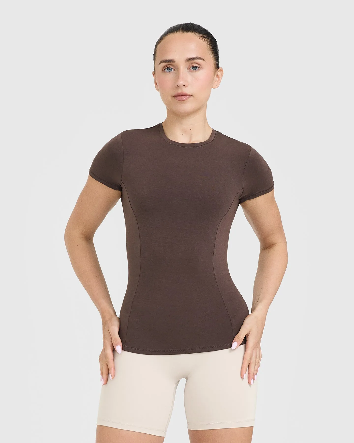 Mellow Soft Short Sleeve T-Shirt | Nude 5 sold by Oner Active