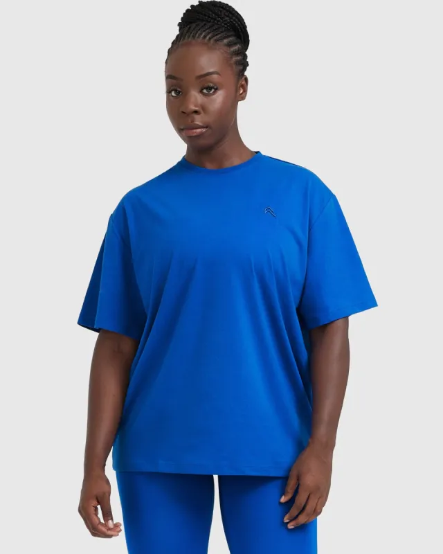 Classic Oversized Lightweight T-Shirt | Cobalt sold by Oner Active