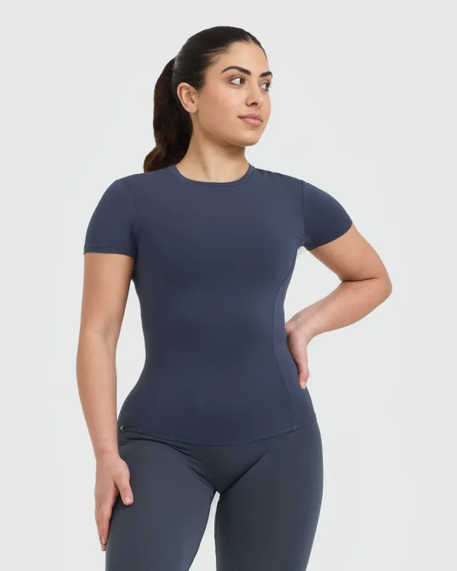 Mellow™ Soft Short Sleeve T-Shirt | True Blue sold by Oner Active