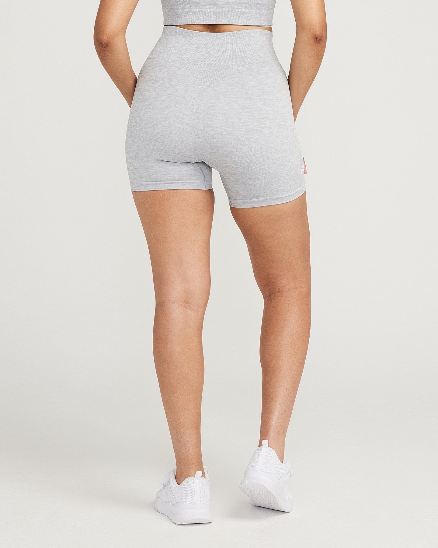 Classic Seamless Shorts | Grey Marl sold by Oner Active product image thumbnail 3