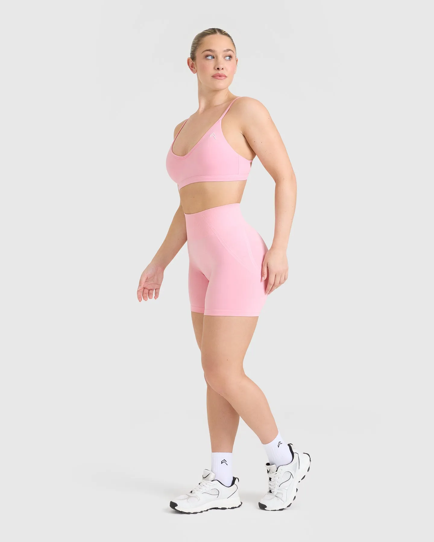 Timeless Strappy Bralette | Petal Pink sold by Oner Active product image thumbnail 3