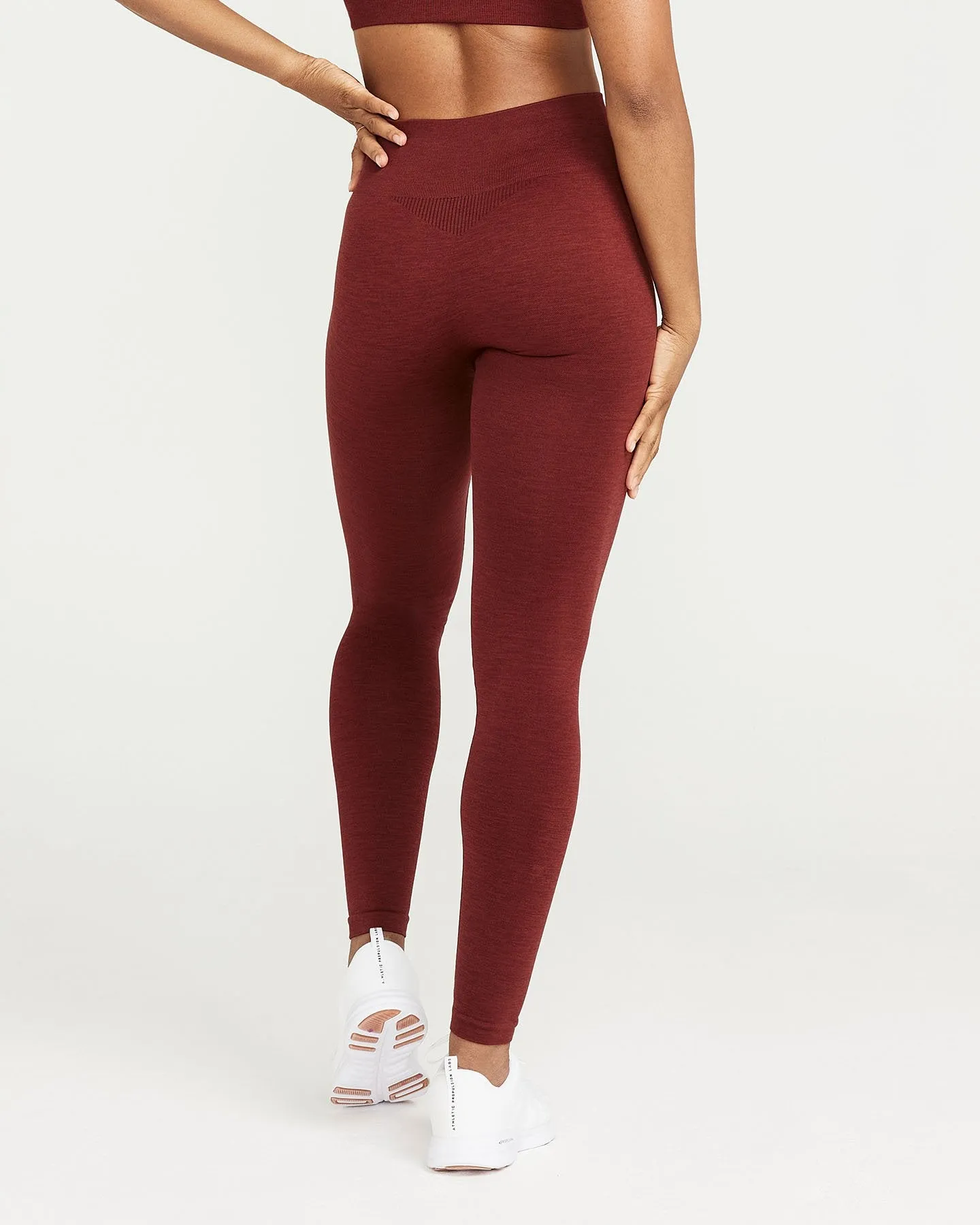 Classic Seamless Leggings | Rosewood Marl sold by Oner Active product image thumbnail 4