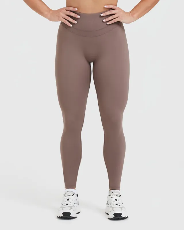 Unified High Waisted Leggings | Cool Brown sold by Oner Active