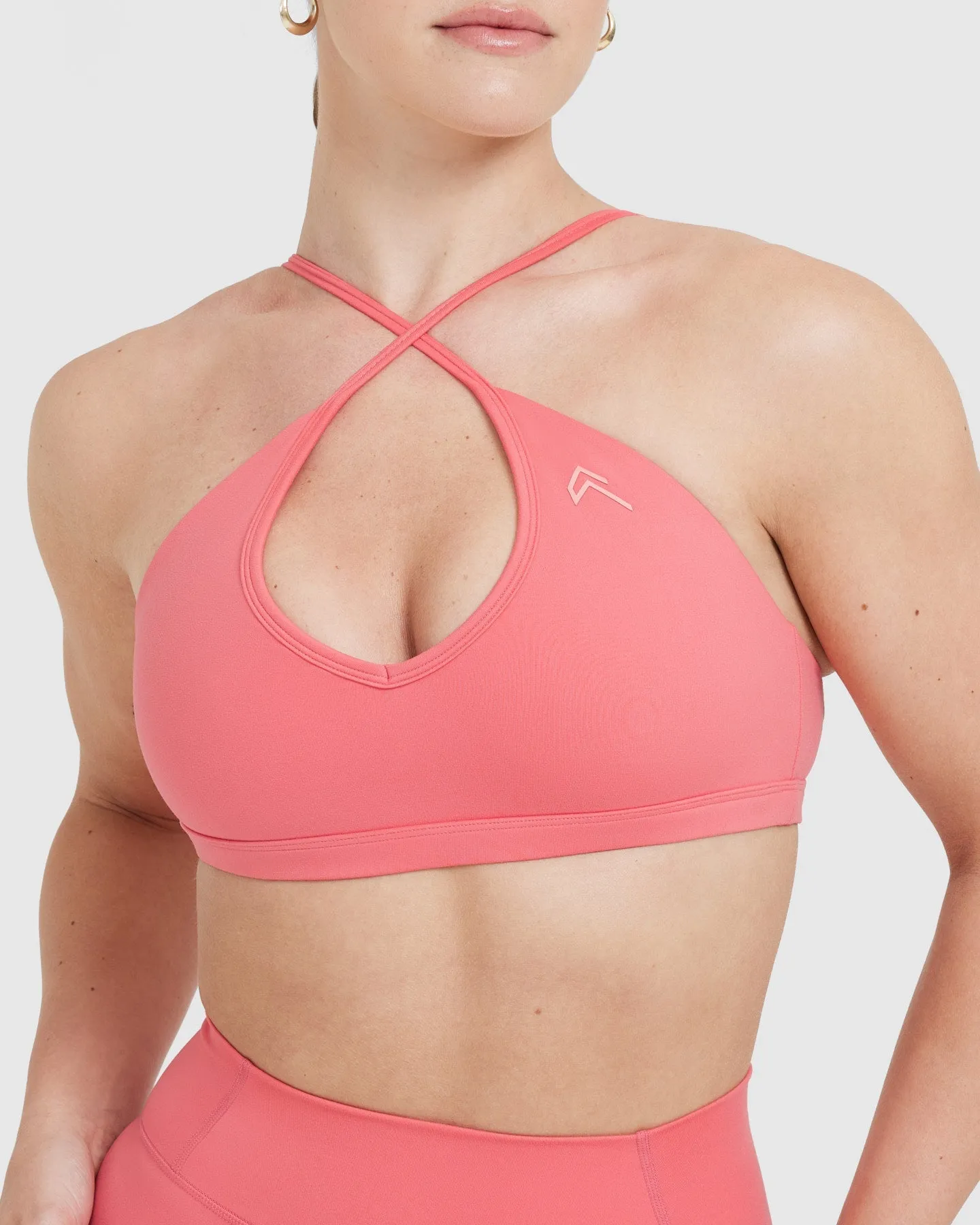 Timeless Strappy Bralette | Amplify Pink sold by Oner Active product image thumbnail 4