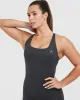 Timeless Square Neck Vest | Coal sold by Oner Active