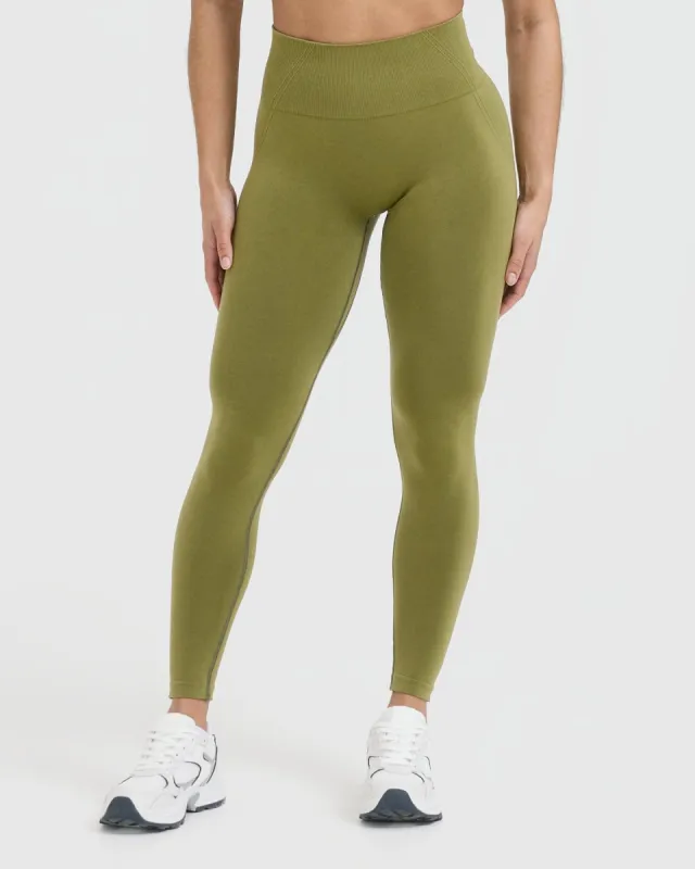 Effortless Seamless Leggings | Olive Green sold by Oner Active