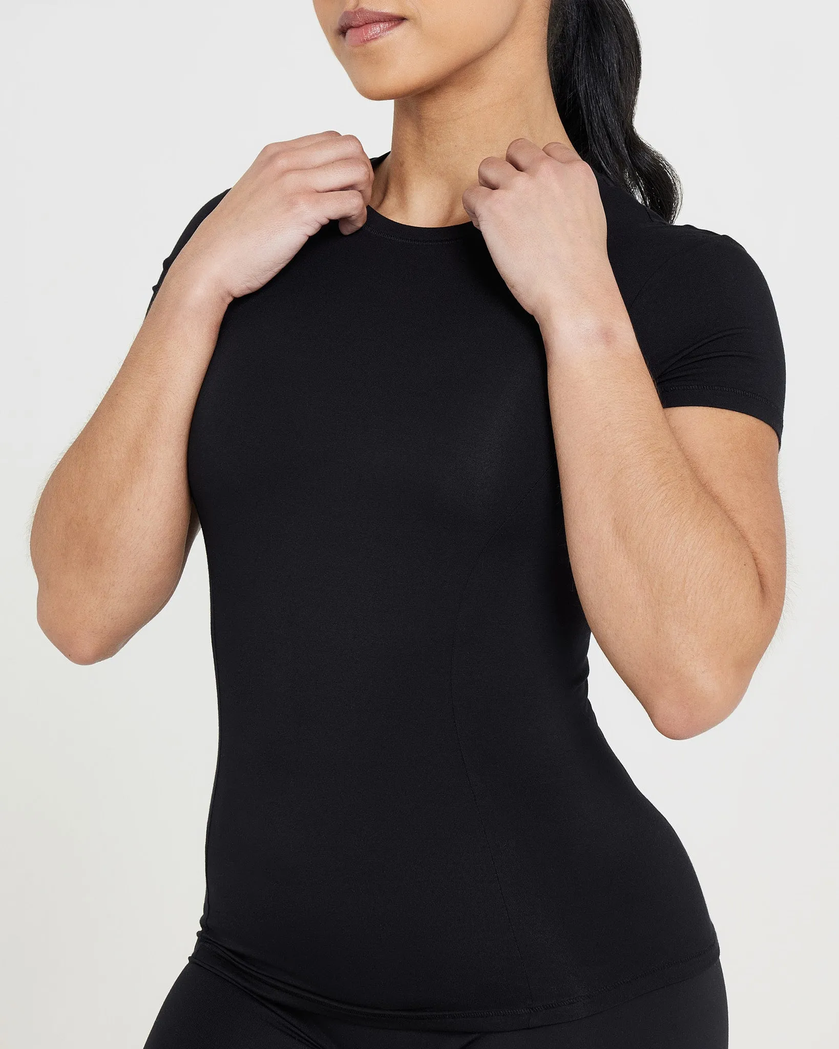 Mellow™ Soft Short Sleeve T-Shirt | Black sold by Oner Active product image thumbnail 4